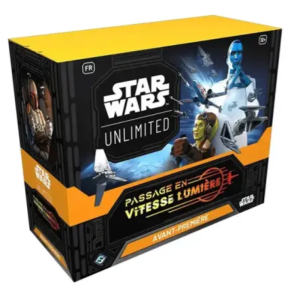 Boite d'Avant-Première- Star Wars- Passage à la vitesse Lumière- SWU 4 AP