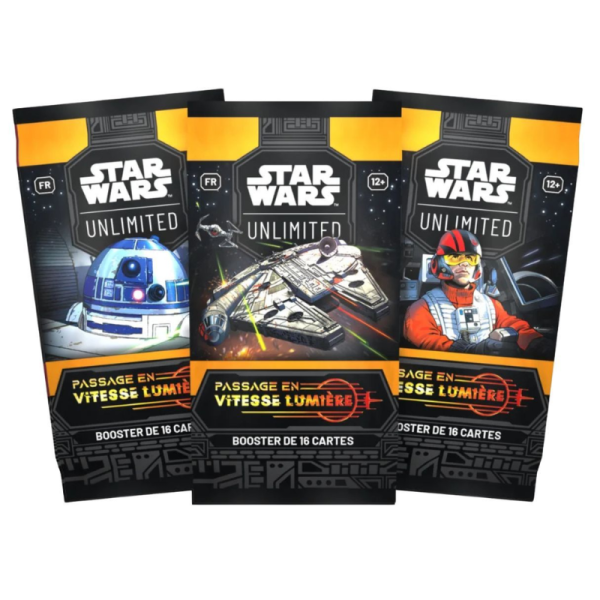Booster de Jeu- Star Wars- Passage à la vitesse Lumière- SWU 4