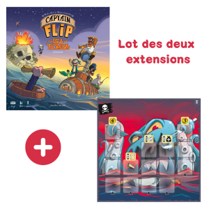 Captain flip- Lot extension Isla Bomba et Kraken