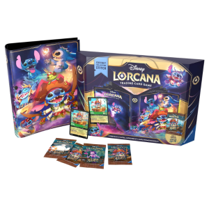 Coffret de Booster et Portefolio Stitch- Lorcana