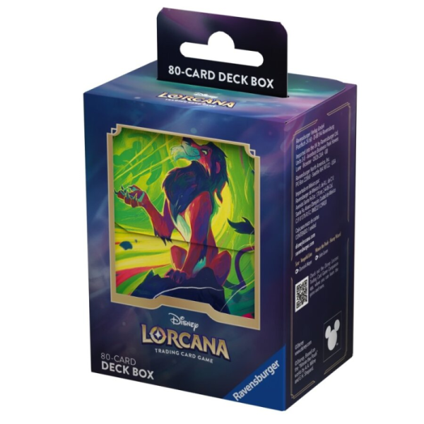Deck box Lorcana - Scar