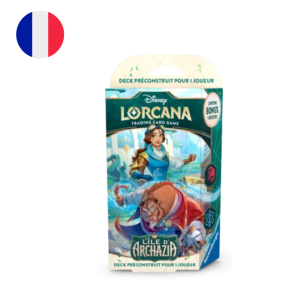Deck de démarrage- Lorcana chapitre 7- la belle et la bête- Ile d'Archazia