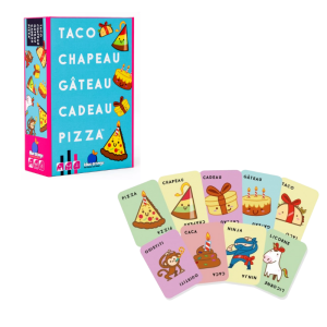 Taco chapeau gâteau cadeau pizza