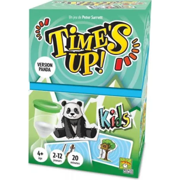 Time’s up kids panda