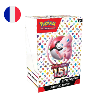 Bundle de 6 booster Pokemon- 151- Français