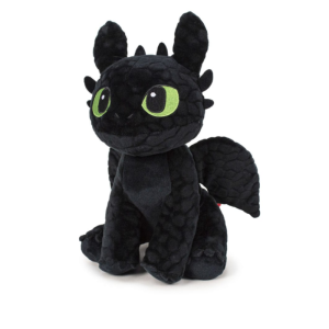 Peluche Krokmou Assis - 30 cm- Dragons