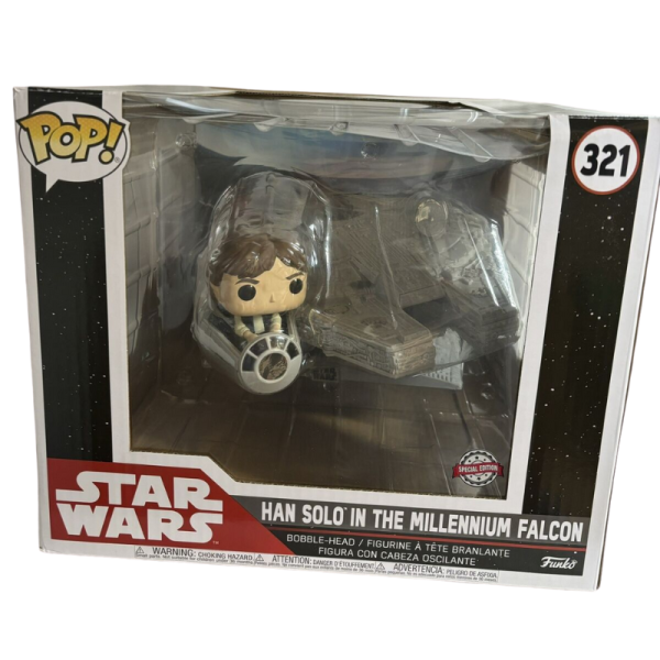 Figurine Funko Pop- Han solo dans le Faucon Millenium- Star Wars – Image 2