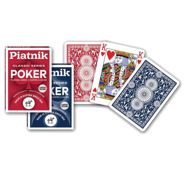 Jeu de Poker- 55 Cartes - Piatnik- Canvas Texture