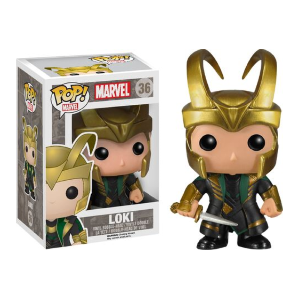 Figurine Funko Pop-Loki-036-Marvel