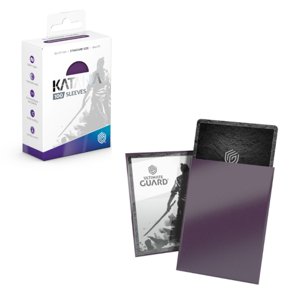 Sleeve standard 100- Katana-Iris Bloom - Ultimate Guard