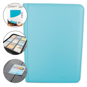 Portfolio- PHOENIX SHIELD - 9 cases (360 cards) TURQUOISE
