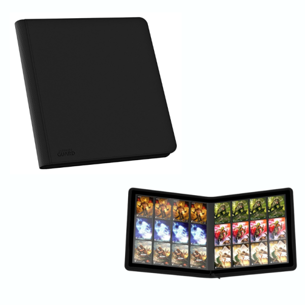 Portfolio- ZIP- 480 cartes- Ultimate Guard-Noir