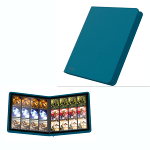 Portfolio- ZIP- 480 cartes- Ultimate Guard- Petrole