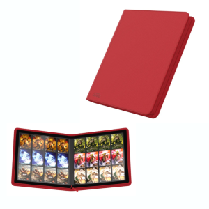Portfolio- ZIP- 480 cartes- Ultimate Guard- Rouge