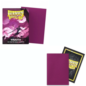 Sleeve Dragon Shield Standard  dual matte 100 - Wraith