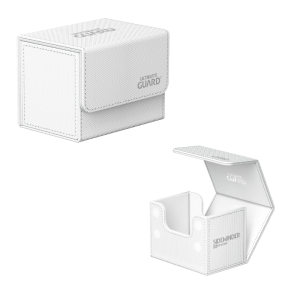 Deck box Sidewinder 80+ xenoskin Blanche- Ultimate Guard