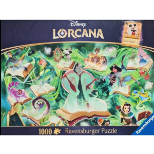 Puzzle 1000 pièces- Lorcana- Emeraude- Ravensburger