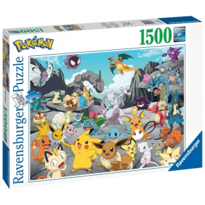 Puzzle 1500 pièces- Pokémon- Rassemblement- Ravensburger