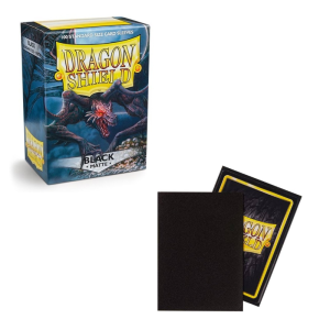 Sleeve Dragon Shield Standard Matte 100 - Black