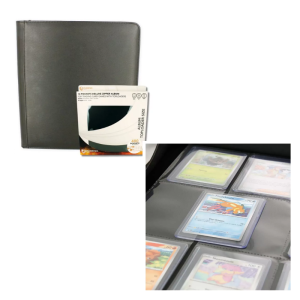 Portefolio Toploader ZIP- 480 Cartes- Phoenix- Noir