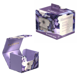 Deck Box- Sidewinder- 100 cartes et plus- Xenoskin-Floral Places - Moonlit Glen - Ultimate Guard