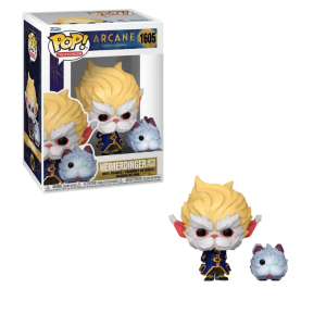 Figurine Funko Pop- Heimerdinger et Poro- 1605 - Arcane