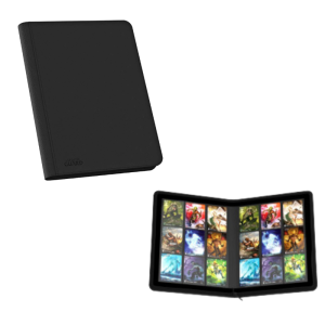Portfolio- ZIP- 360 cartes- Ultimate Guard- Noir