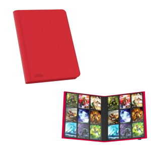 Portfolio- ZIP- 360 cartes- Ultimate Guard- Rouge