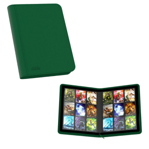 Portfolio- ZIP- 360 cartes- Ultimate Guard- Vert