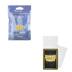 Sleeve Dragon Shield Perfect Fit- Thick Inner 100- Clear